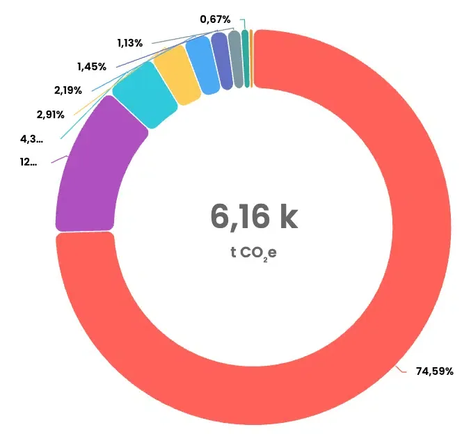 Carbon footprint results