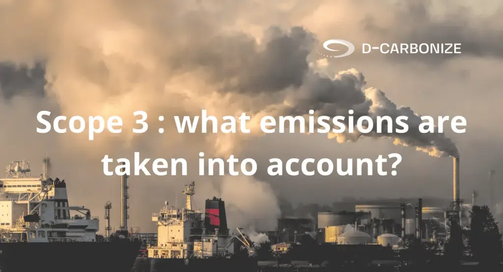 What are the Scope 3 emissions?