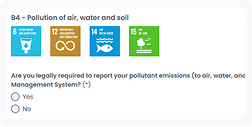 vSME module of our carbon accounting software.